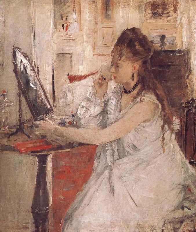 Berthe Morisot Woamn is Making up